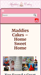 Mobile Screenshot of maddiescakes.com